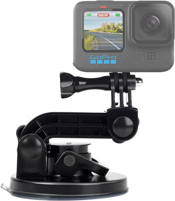 Suction Cup Mount Compatible for Gopro Hero 13/12/11/10/9/8/7/6/5/4/3/3+/2, Max,