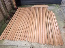 Reclaimed Junckers Beech 38 x 48 Skirting Profile Approx 65m total WILL SPLIT!