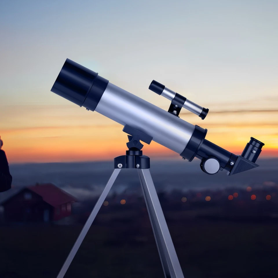  Fernrohr Mit Stativ Teleskop Für Erwachsene Kid Telescope Kleinkind - Bild 3 von 4
