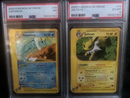 Vaporeon graded PSA 7 for sale on eBay