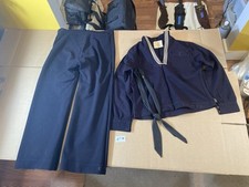 WW2 Vintage USN Navy sailor Shirt Pants  Tie Uniform 6F86