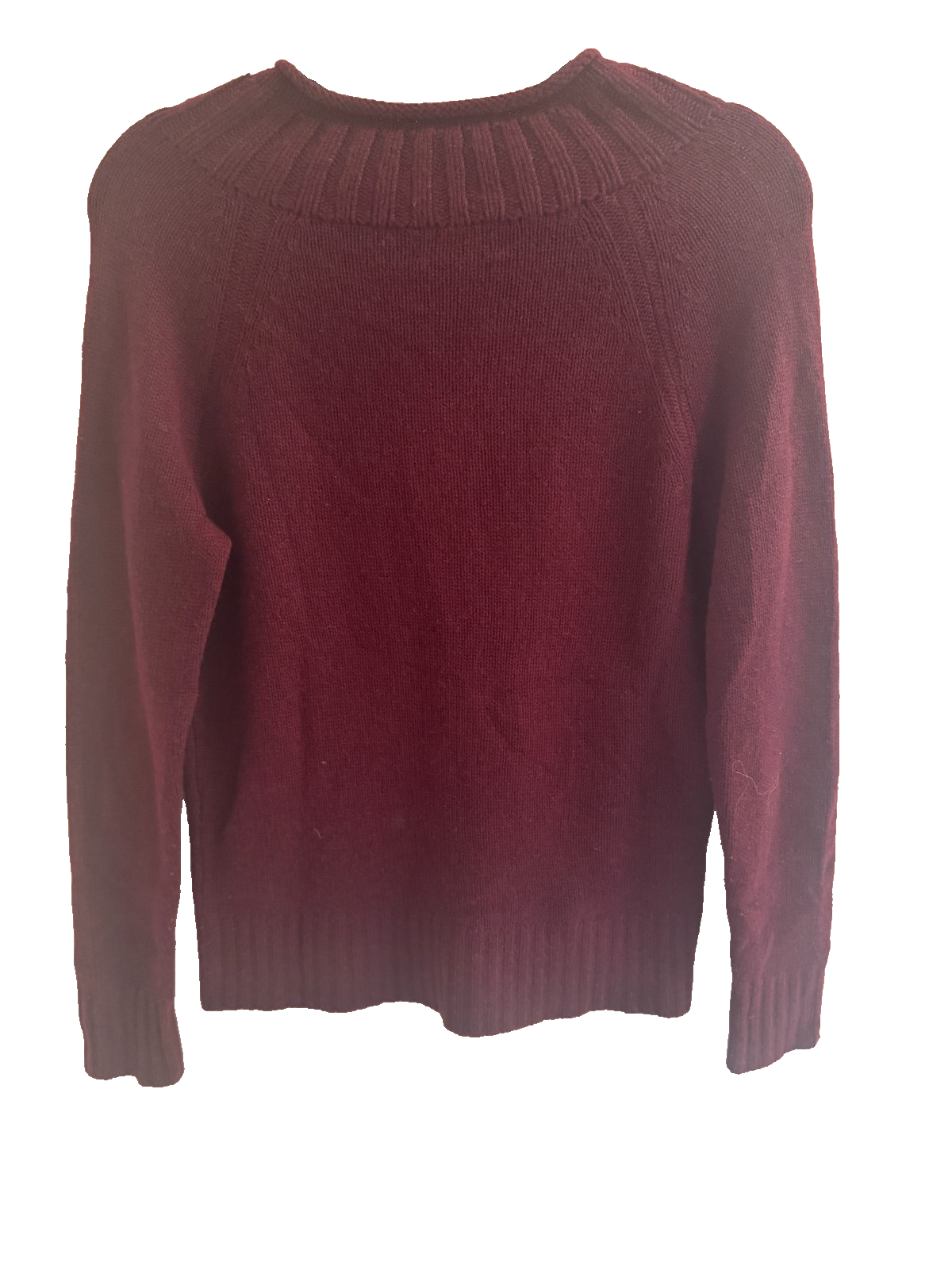 J. Crew Italian Cashmere Sweater  Sz XXS Plum Cozycore Classic Preppy Minimalist