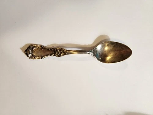 Reed and Barton Sterling Flatware, Grand Renaissance, Teaspoon, 6 inches