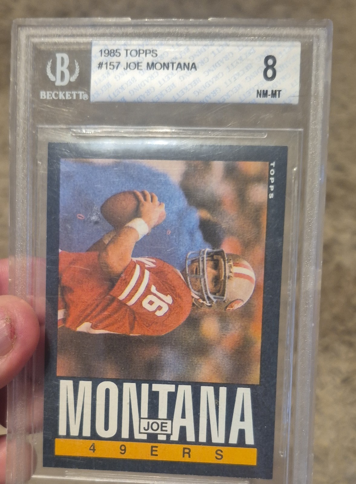 1985 Topps - Joe Montana #157