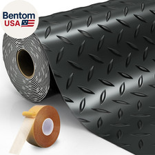 8.2X21 FT Garage Floor Mat, 2.8Mm Thickened Diamond Plate PVC Garage Flooring Ro