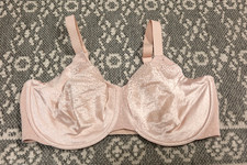 New Wacoal Back Appeal Underwire Bra - Size 40G - Rose Dust - 855303