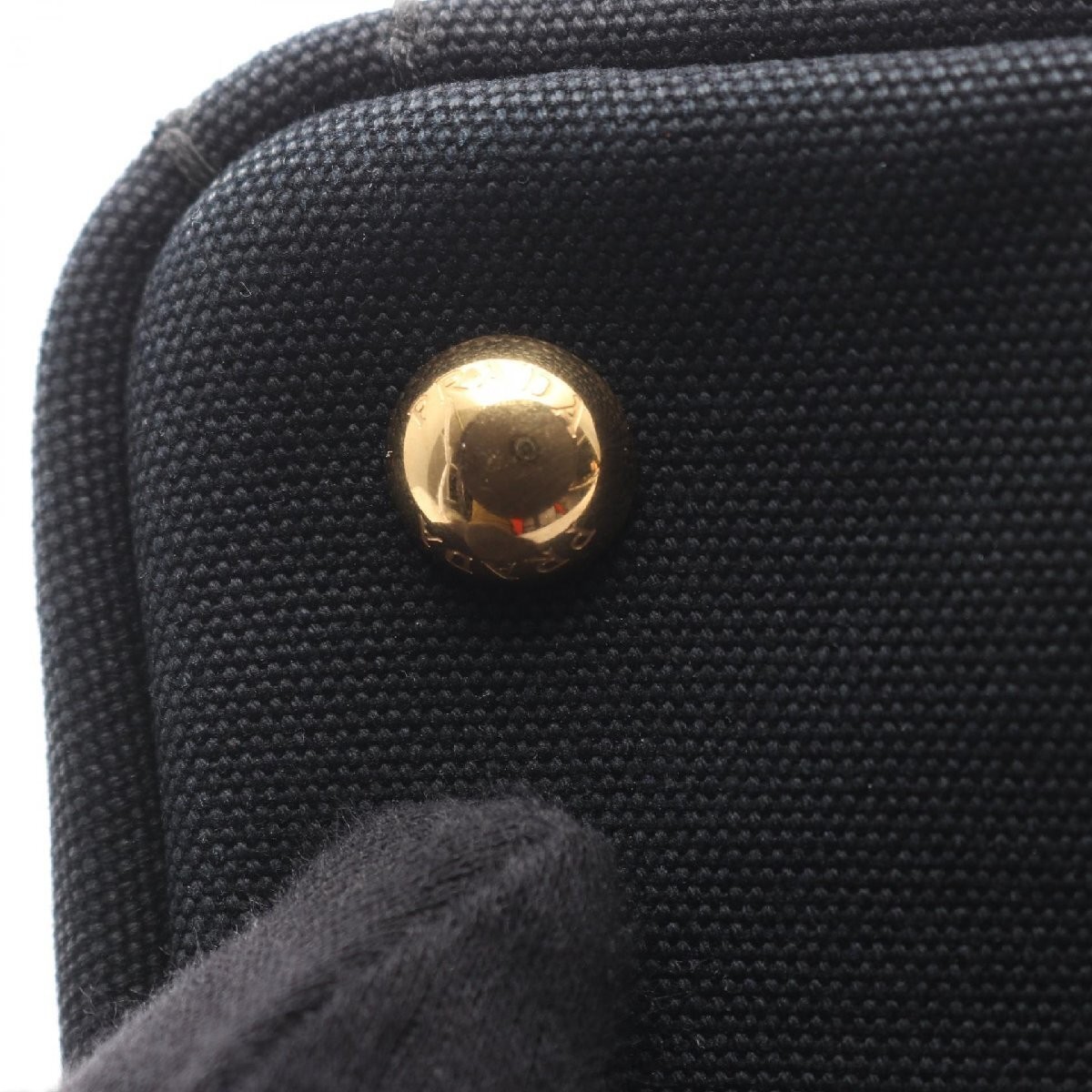 PRADA CANAPA  Canvas Tote Bag Used Ladies from japan thumbnail 8