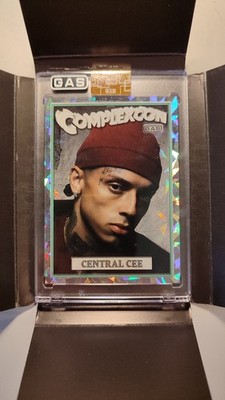 Central CEE Can't Rush Greatness x GAS Limited Edition Trading Card Cracked Ice
