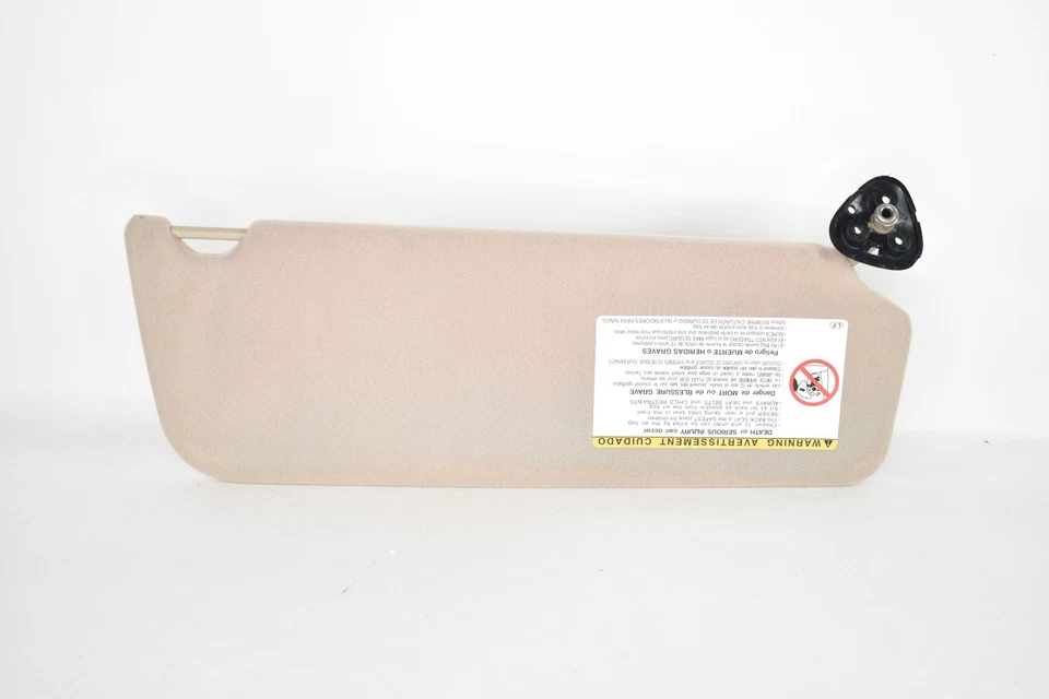 Toyota Sienna CE 2004 conductor parasol izquierdo parasol beige Foto 3 de 4