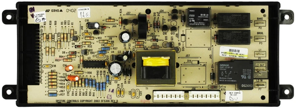 Electrolux Horno 316207511 Reloj Electrónico Temporizador, Superposición Negra Foto 2 de 2