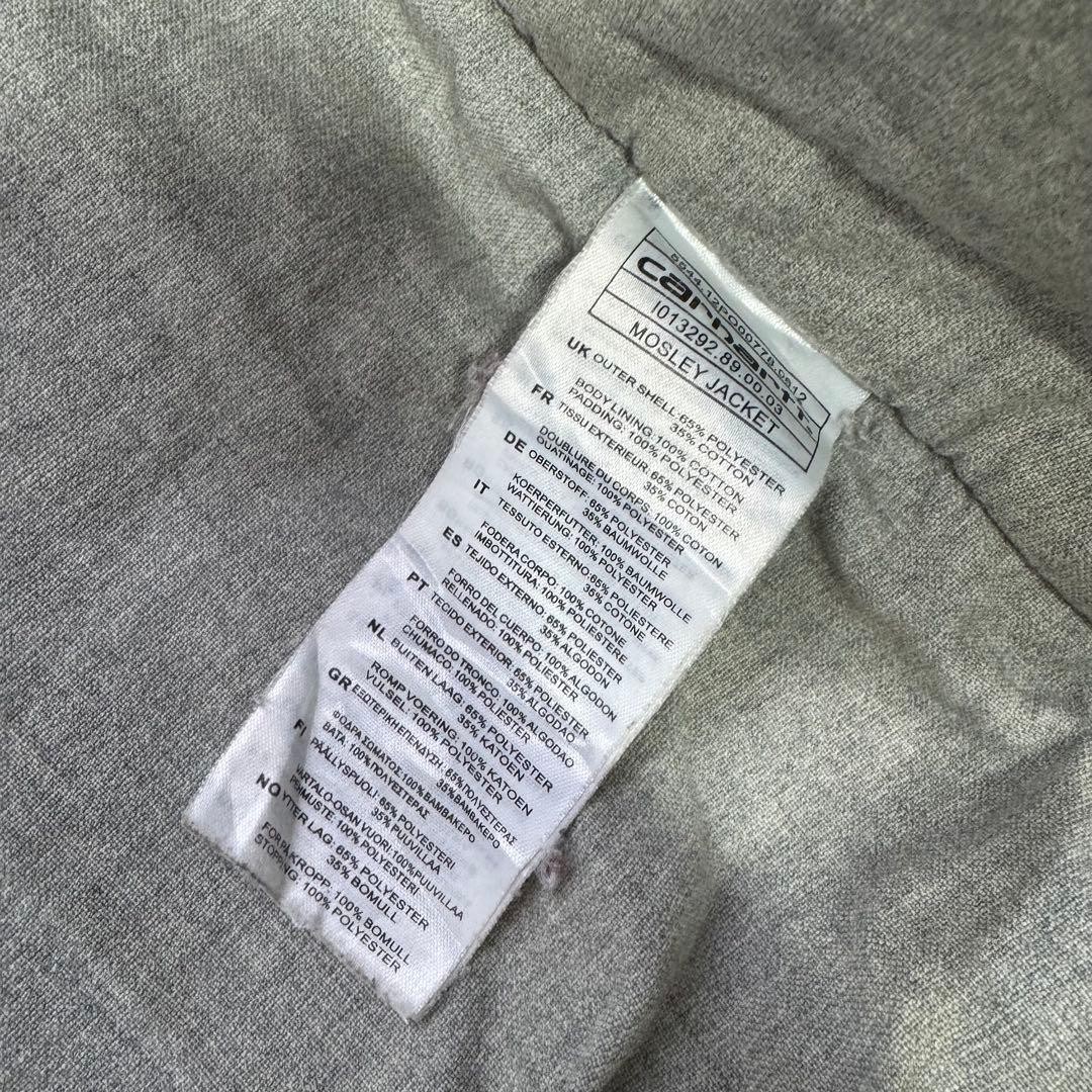 Carhartt Mosley Jacket Black Fade L Workwear Used thumbnail 14