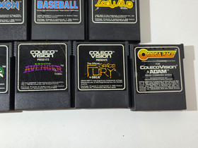 Lot Of (13) Vintage ColecoVision Video Game Cartridges