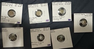 Ancient Greek & Seleucid & Sri Coin Lot (10 Coins) Dolphin Money – 280–100 BC