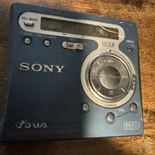 Sony MD Walkman MZ-R700 Portable Minidisc Player Bundle Tested Working