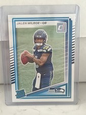 2025 panini donruss rated rookie jalen milroe