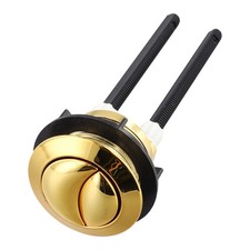 Effortless Installation with a Gold Toilet Push Button for Top Flush Valves