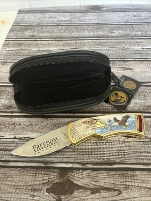 Franklin Mint Freedom Bald Eagle Knife Vintage.