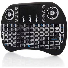 Touchpad Handheld Backlit Keyboard with Remote Control for Multi-Media PC, Smart