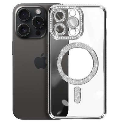 Avizar Diamond Case for iPhone 15 Pro Protection Around