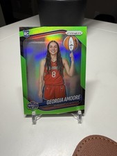 2025 Panini Prizm WNBA Lime Green #140 Georgia Amoore 74/225 RC Rookie