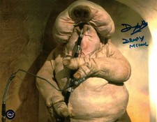 Deep Roy as Droopy McCool in Star Wars Return of the Jedi Signed 8x10