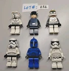 Lego Star Wars Lot of 6 Minifigures Clone and Rebel Figures - MINIFIG - LOT# 252