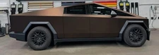 Cybertruck DIY PPF Paint Protection Film Wrap Color Change Satin Eclipse Brown