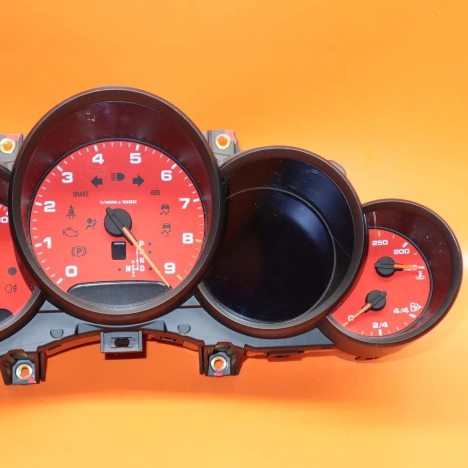 PORSCHE 911 CLUSTER VELOCÍMETRO 2012 2013 2014 2015 2016 991641980 OEM Foto 3 de 4