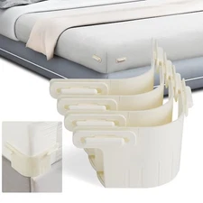 Premium Bed Sheet Holder Straps with Lock Clips – Heavy-Duty Non-Slip Fasteners