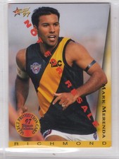 AFL Card Select 1997 Promo. Mark Merenda Richmond