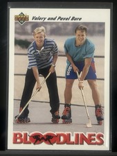 1991-92 Upper Deck - Bloodlines Pavel Bure, Valeri Bure #647 (RC)