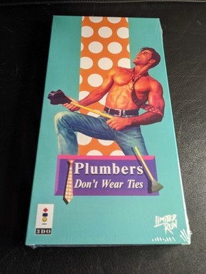 Plumbers don't wear Ties 3DO 90er Kult-Trash-Spiel Limited Run LRG Games OVP