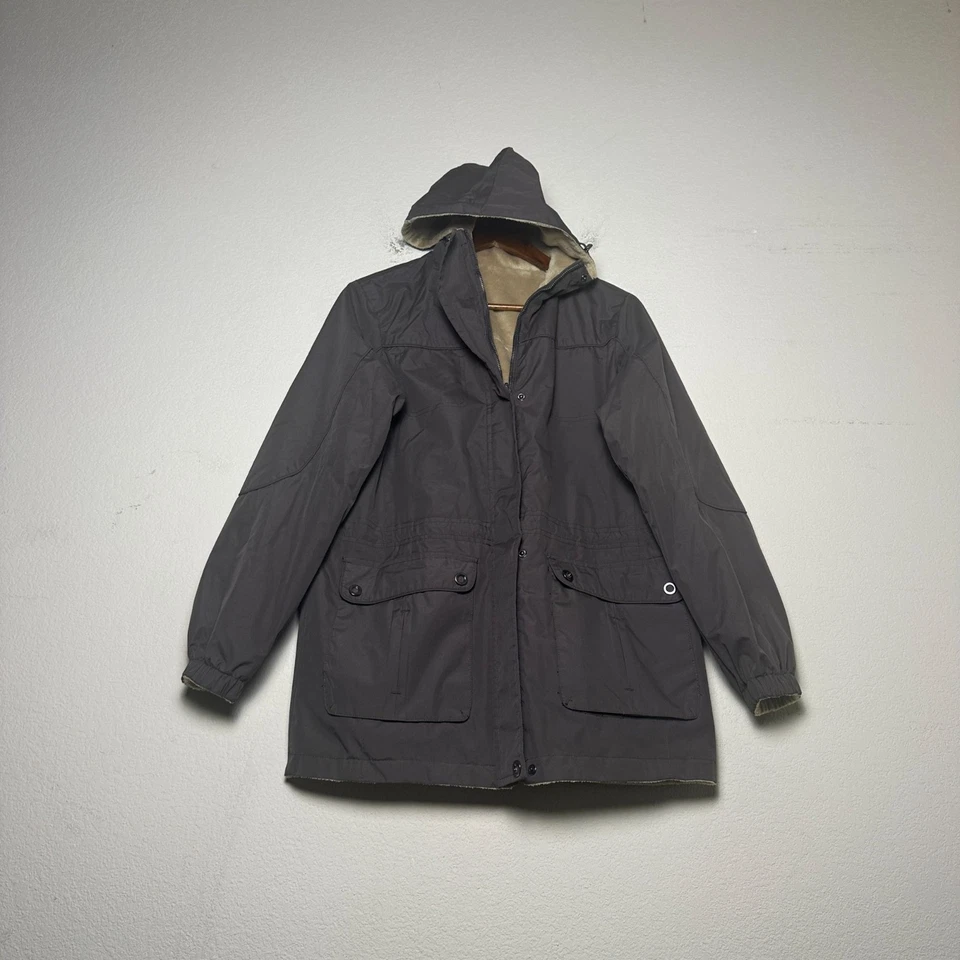 Free Country Interchangeable Reverse Coat Jacket Men S Outerwear Brown Faux Fur - Image 2 of 4