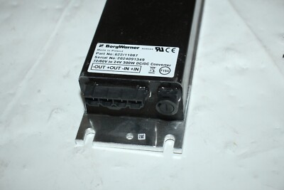 BorgWarner Sevcon DC/DC Converter 622/11087 72/80V to 24V 300W | eBay