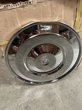 NOS 1984 1985 FORD SALEEN MUSTANG / 5.0L CHROME AIR CLEANER LID TOP 18” 305 Dent