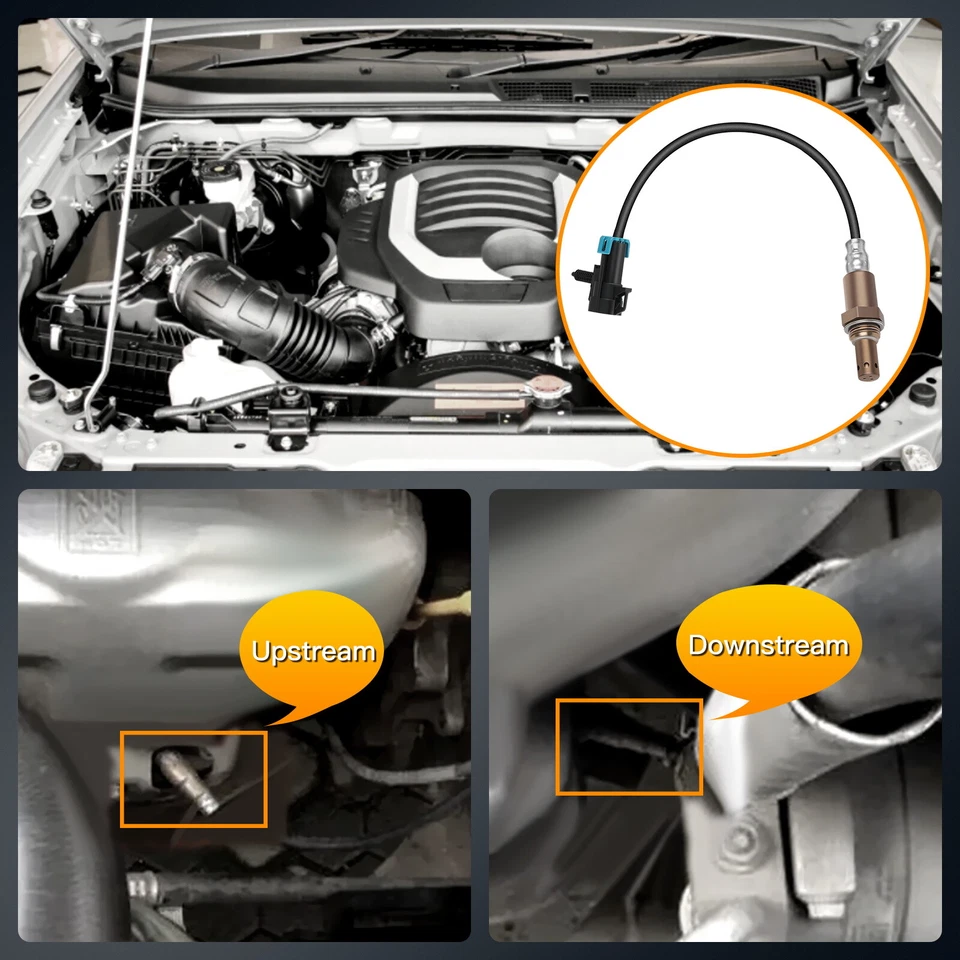 Sensor de oxígeno O2 02 para Chevrolet C1500 2500 3500 1996-1999 aguas abajo ES10076A Foto 4 de 4