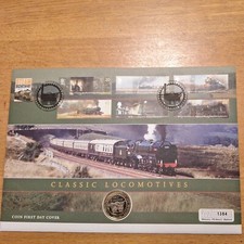 2004 CLASSIC LOCOMOTIVES STEAM BICENTENARY BUNC £2 COIN COVER PNC cover