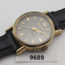 PROJECT TO FIX VINTAGE SEIKO CREDOR GOLD PLATE LADIES ROUND WATCH 9689