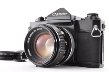 Canon F-1 Eye Level / Lens FD 50mm f/1.4 S.C.C. Excellent+3 SLR Camera Y0993