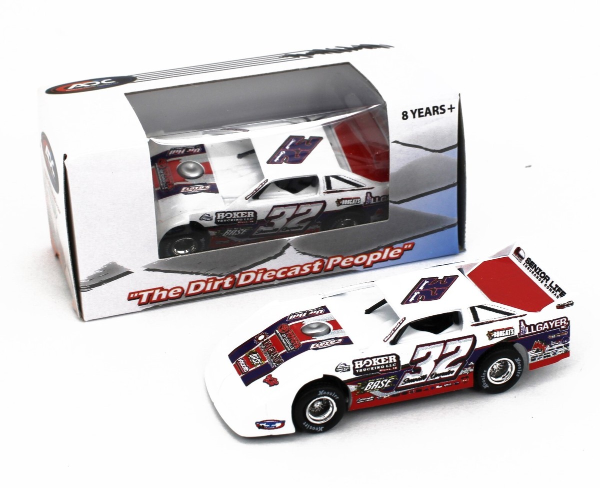 1:64 ADC Dirt Late Model 2022 *BOBBY PIERCE* #32 Hoker