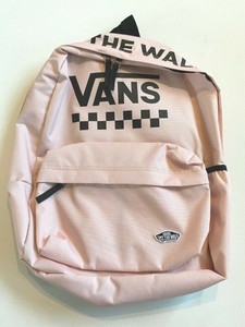vans light pink backpack