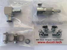 QR-19 Aprilia Futura RST 1000 (dal 01 al 06) Connettore Carburante Metallo Sgancio Rapido