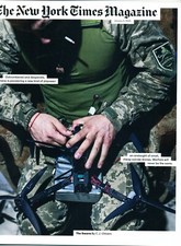 NEW YORK TIMES MAGAZINE January 5 2025 THE SWARM Ukraine Suicide Drones