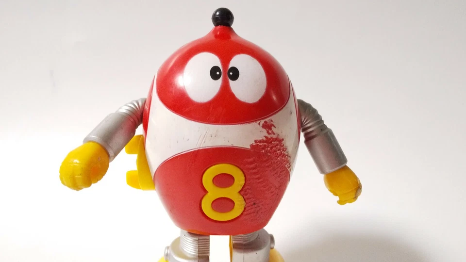 Robot Superaloy 8chan 1981' POPY Spring Muñeca Antiguo De Colección Juguete Antiguo Foto 2 de 4