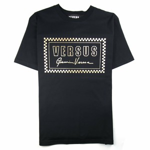 versace t shirt black gold