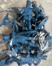 Classic Toy Soldiers Blue Plastic Mexican Army Figures Play Set Sealed New