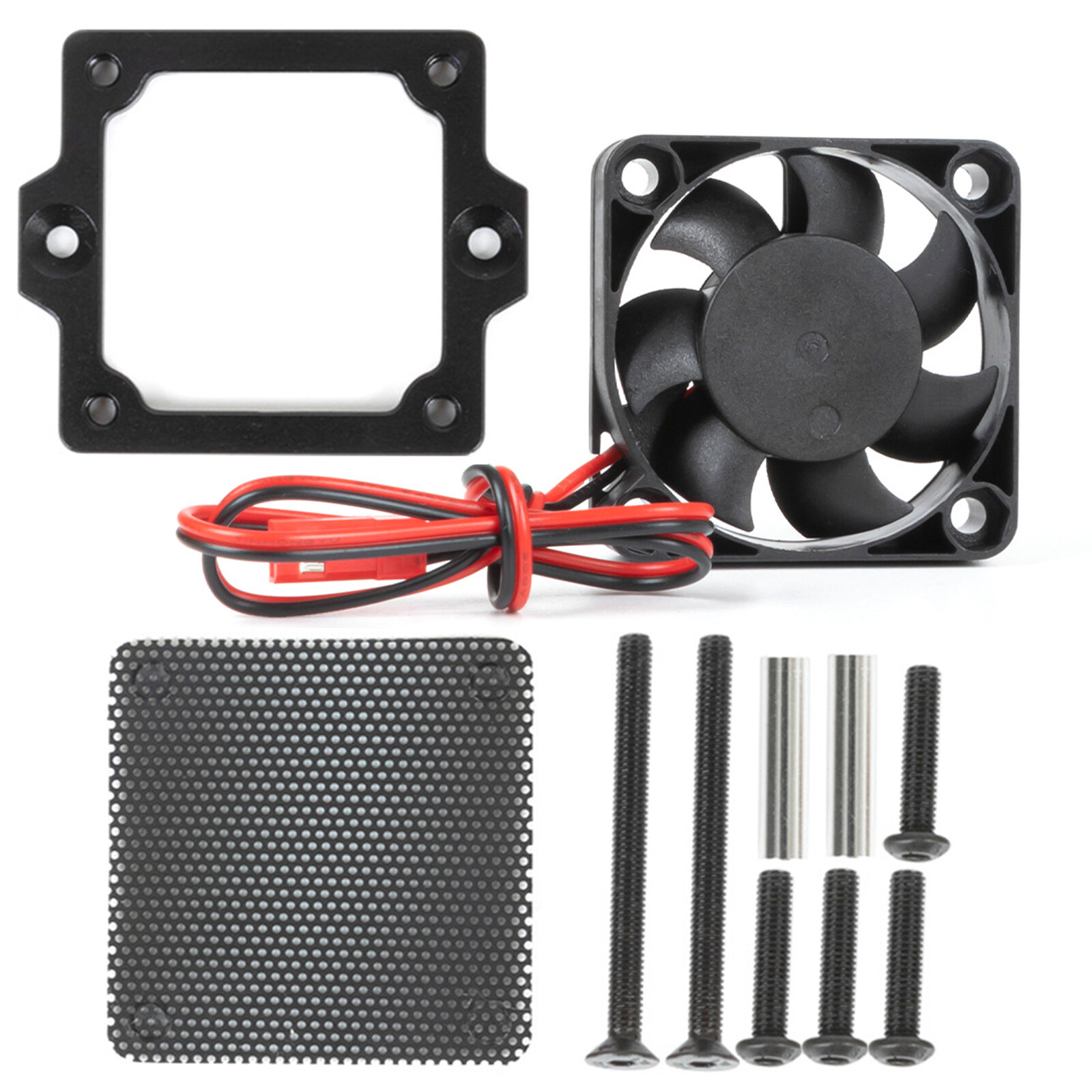 1/10 ESC Cooling Fan Kit for Traxxas TRX4 TRX6 Land Rover Defender Ford RC Car