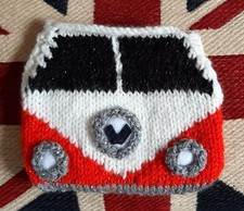 Knitting Pattern VW Camper Van