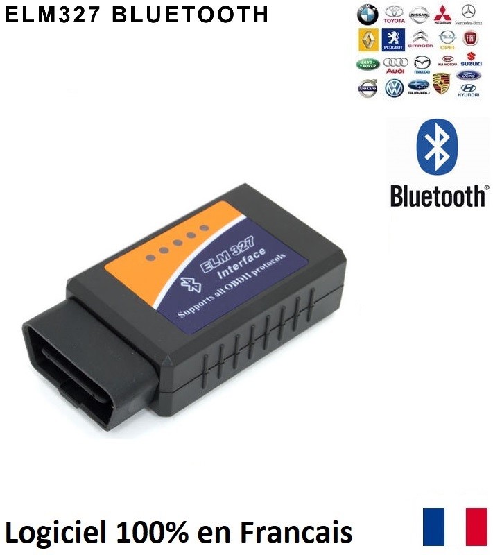 Solution voyant moteur allumé avec l'interface de diagnostic ELM327 Bluetooth pour Android