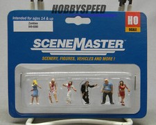 WALTHERS ZOMBIE FIGURES 6 PACK HO SCALE scenery landscape people W949-6080 NEW